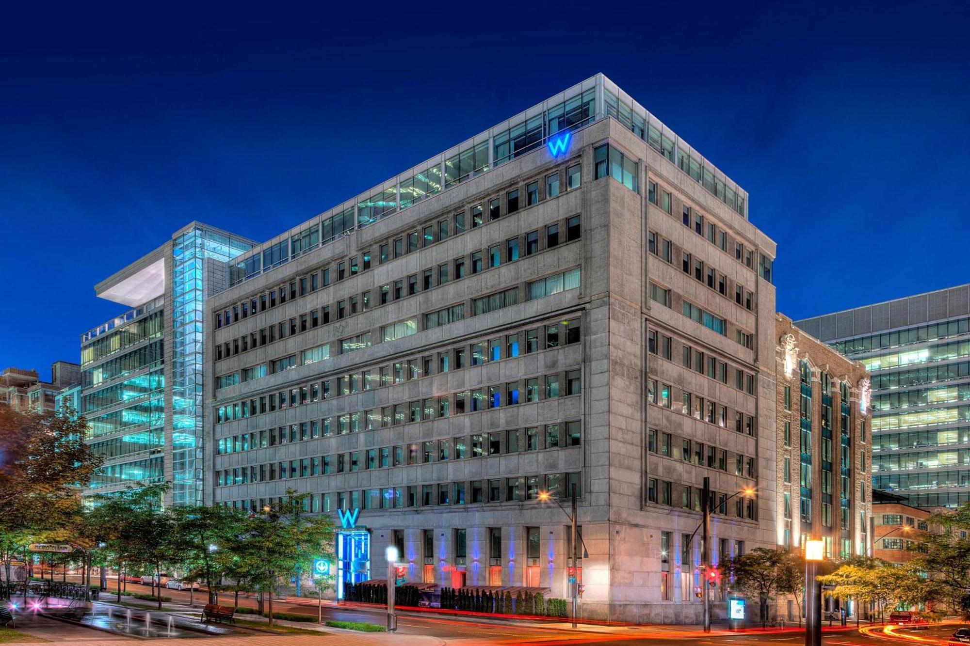 W Montreal Hotel Bagian luar foto